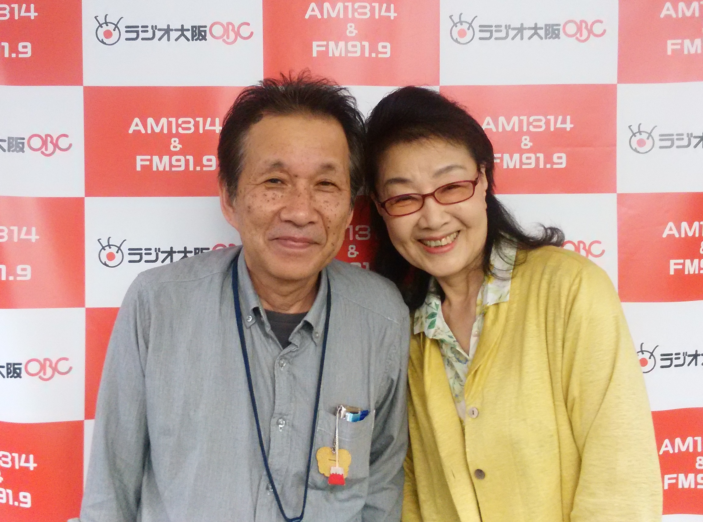 長年お世話になっているスタッフの手島さんとツーショット